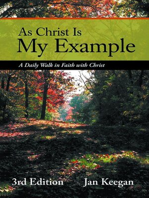 cover image of As Christ is my Example